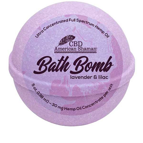 a bath bomb