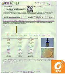 Water Soluble Full Spectrum Hemp Oil 300 mg