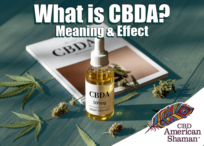What is CBDA (Cannabidiolic Acid)? CBDA vs. CBD