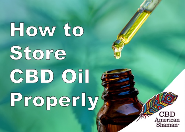 How to Store CBD Oil Properly