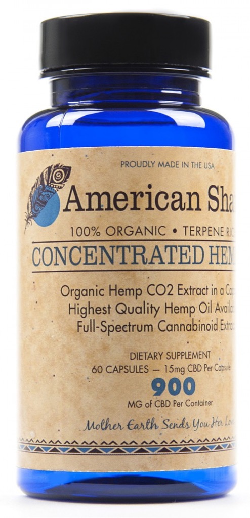 Concentrated CBD Hemp Oil Capsules