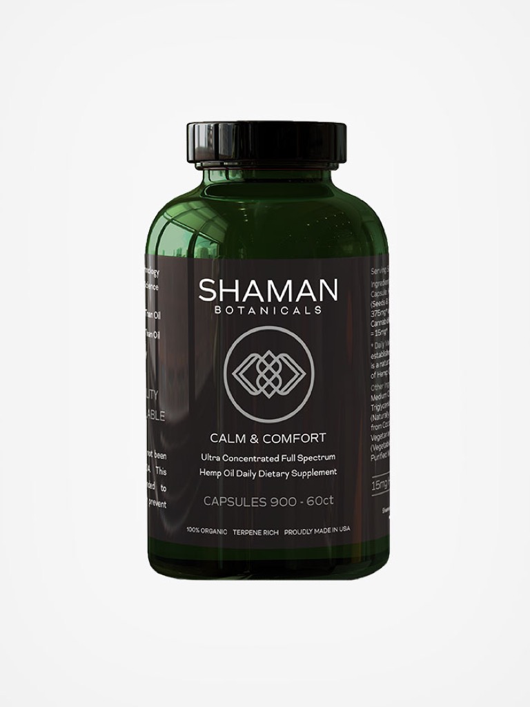 Concentrated CBD Hemp Oil Capsules