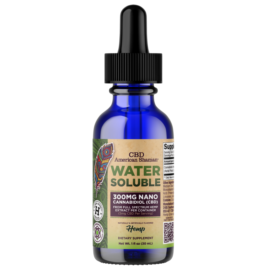 Water Soluble CBD, Full Spectrum Hemp Oil (30mL)