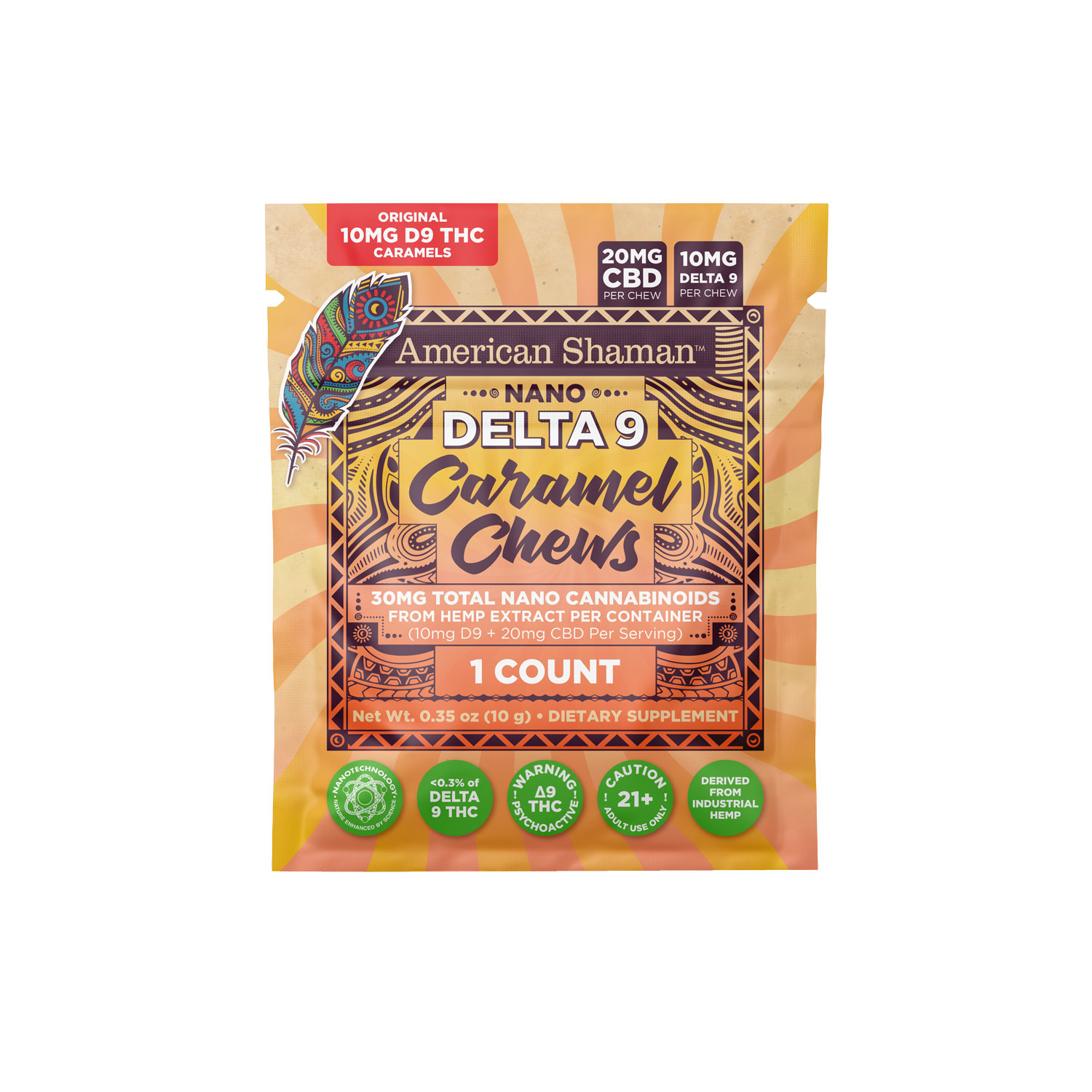 Delta 9 Caramel Chews