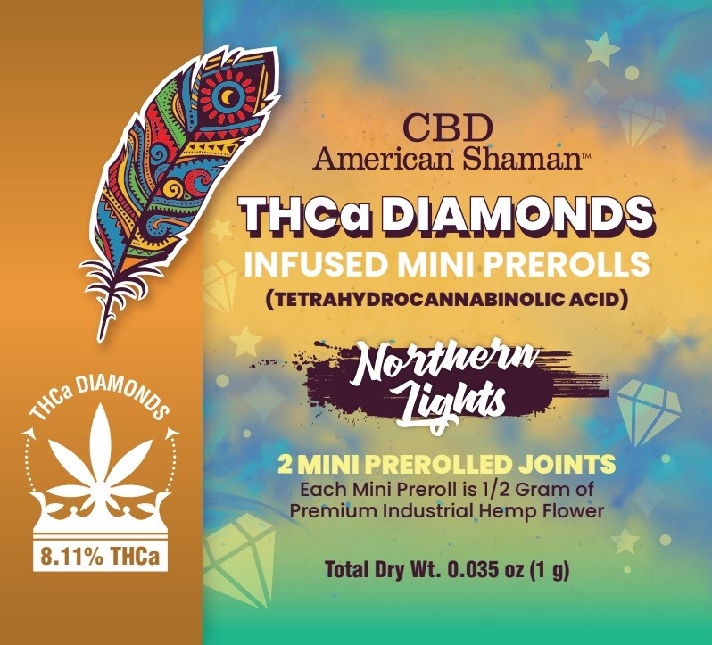 THCa Diamond Infused Pre Rolls