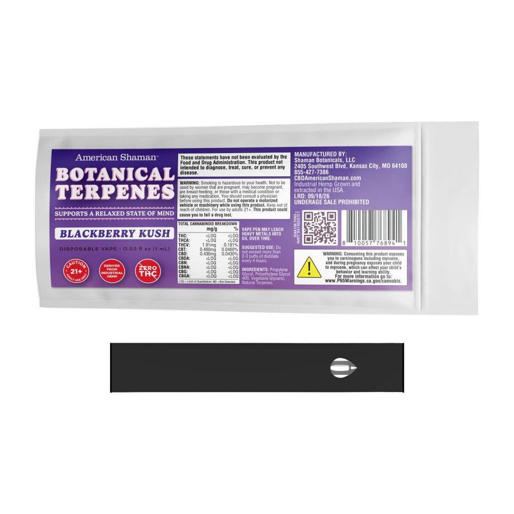 Botanical Terpene Vape 