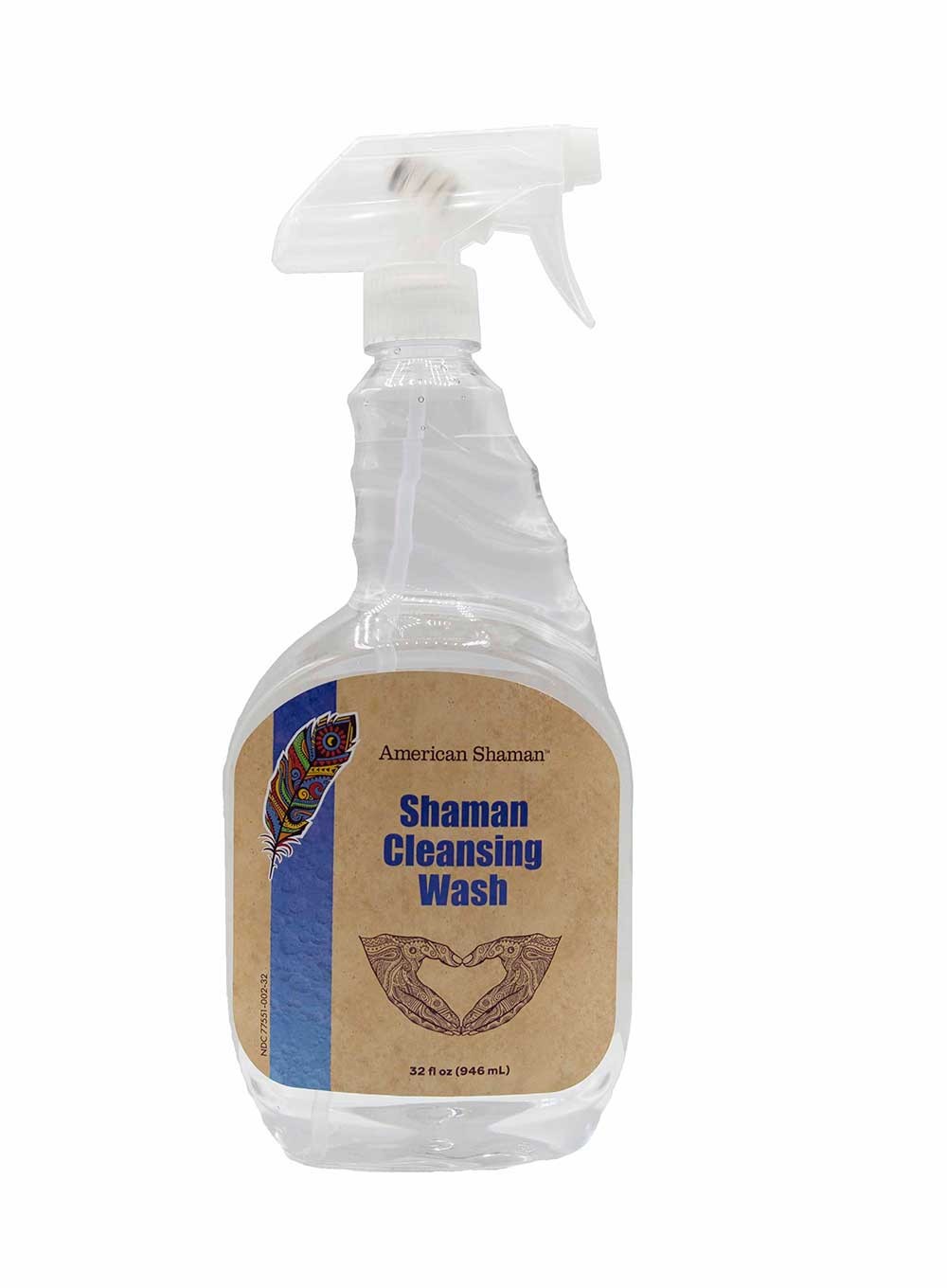 Shaman Cleansing Wash Spray Bottle 32oz