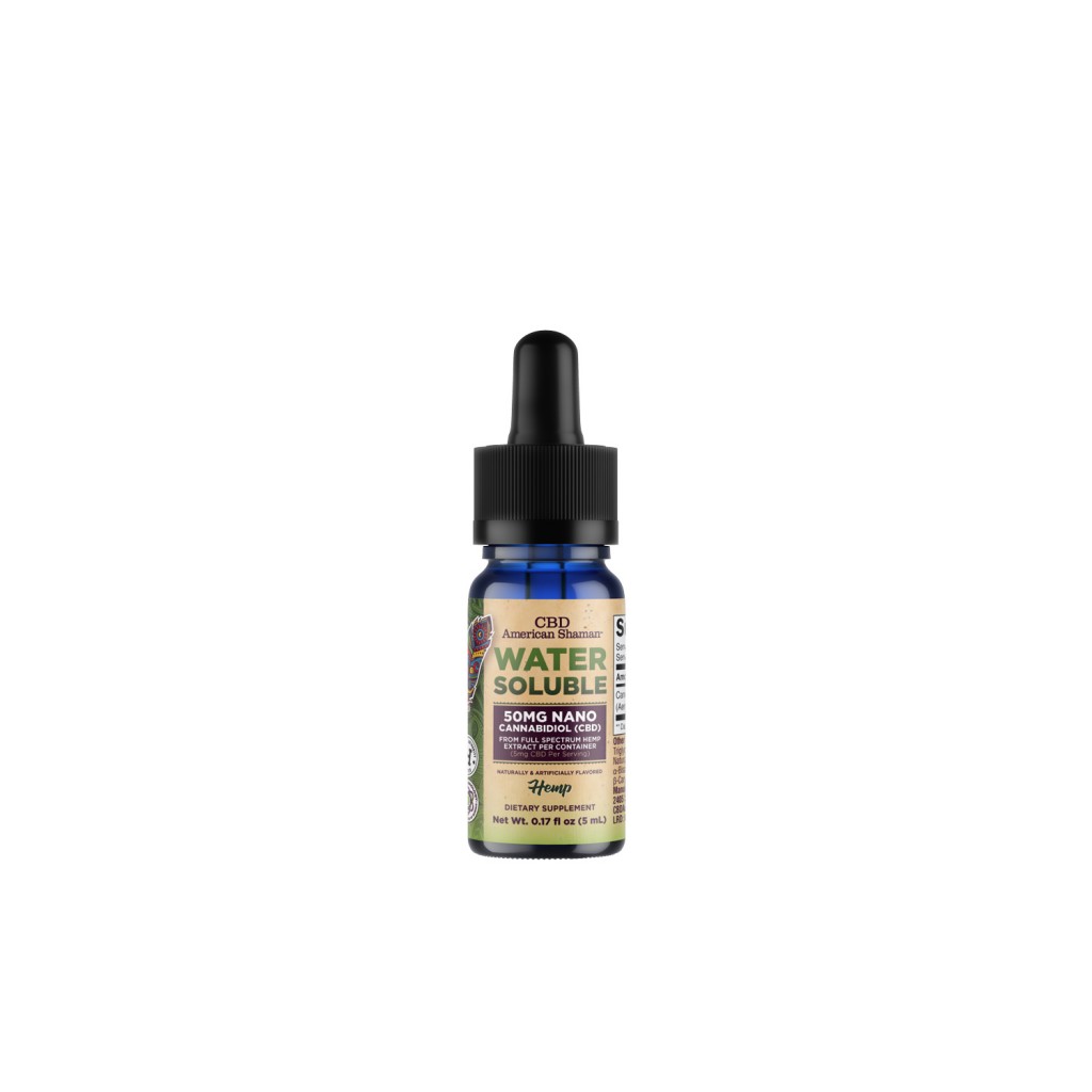 Water Soluble, Full Spectrum Hemp Oil (5mL) - Near Expiry