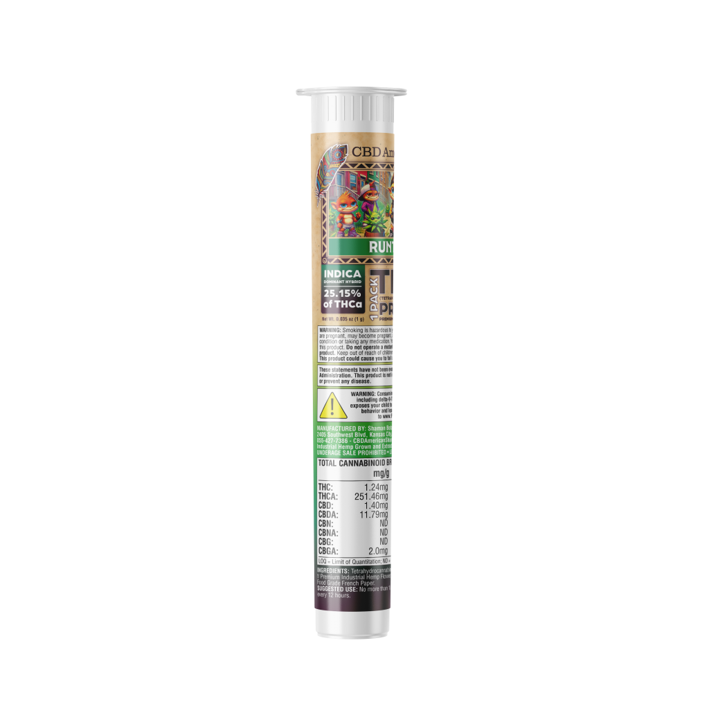 Runtz OG Weed Strain | THCa Pre-Rolls | 10 Pack for $20