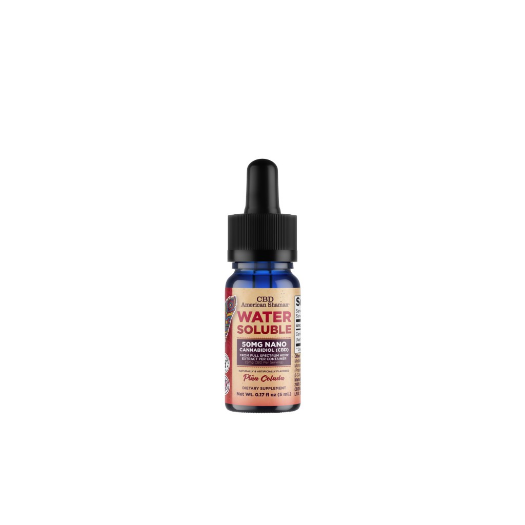 Water Soluble, Full Spectrum Hemp Oil (5mL) - Near Expiry