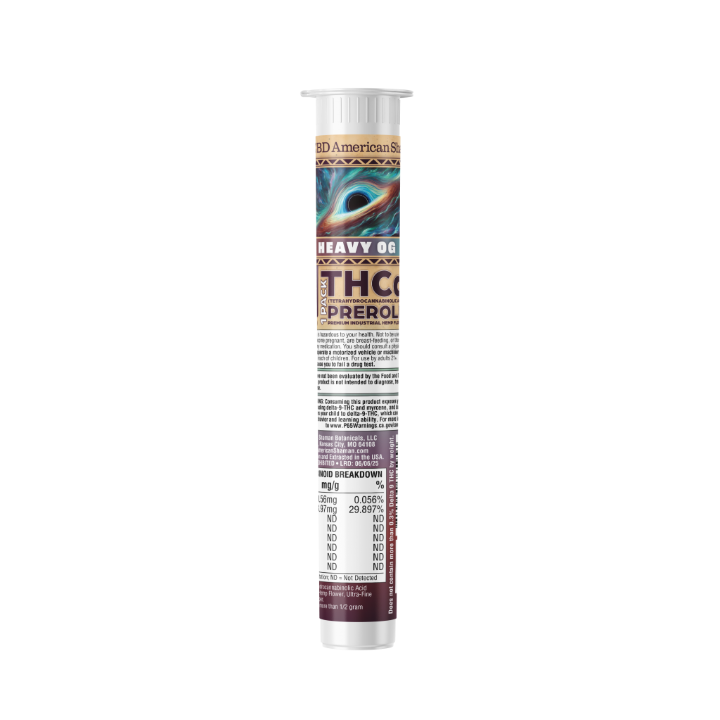 Heavy OG Strain | THCa Pre-Rolls | 10 Pack for $20