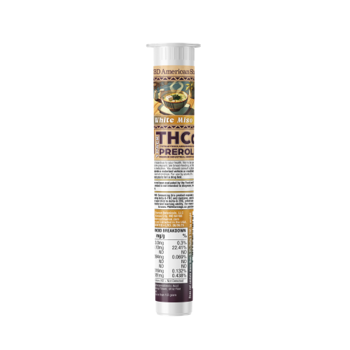 White Miso Strain | THCa Pre-Rolls | 10 Pack for $20