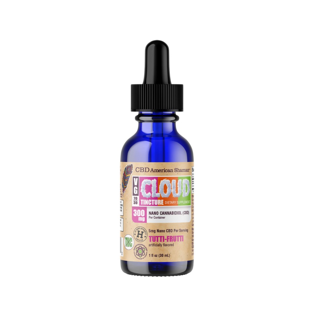 VG Cloud Tincture - CBD Hemp Oil THC Free
