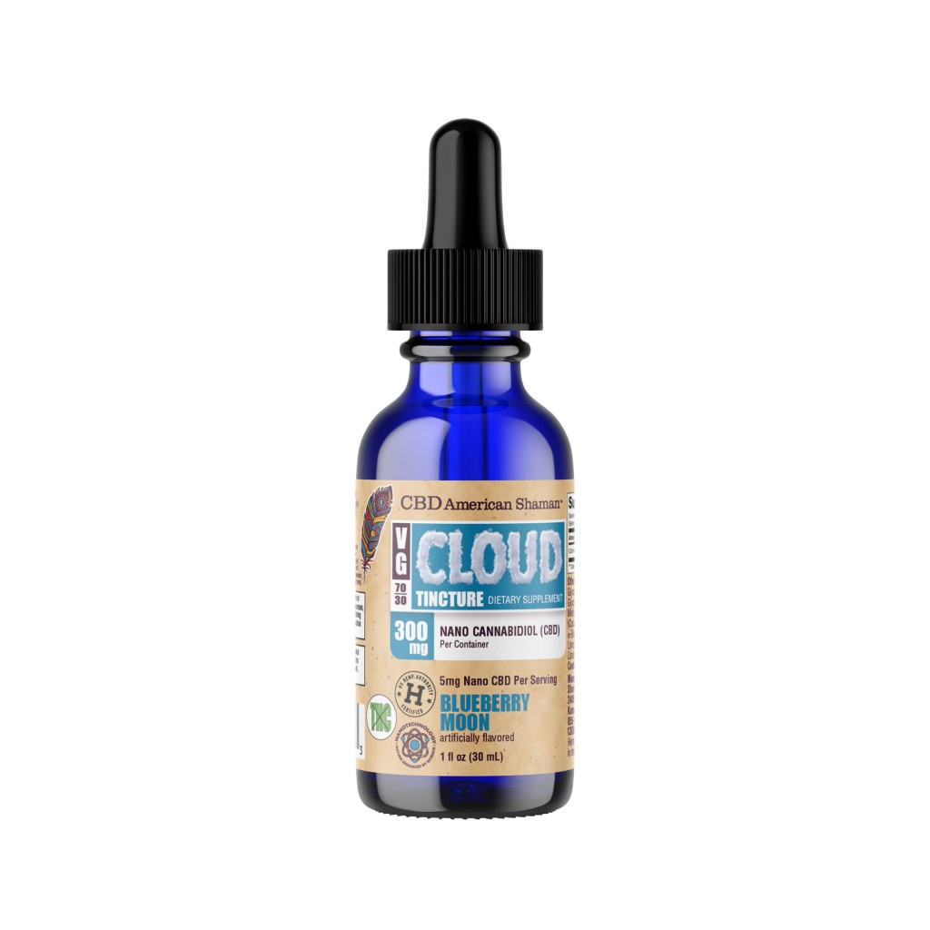 VG Cloud Tincture - CBD Hemp Oil THC Free