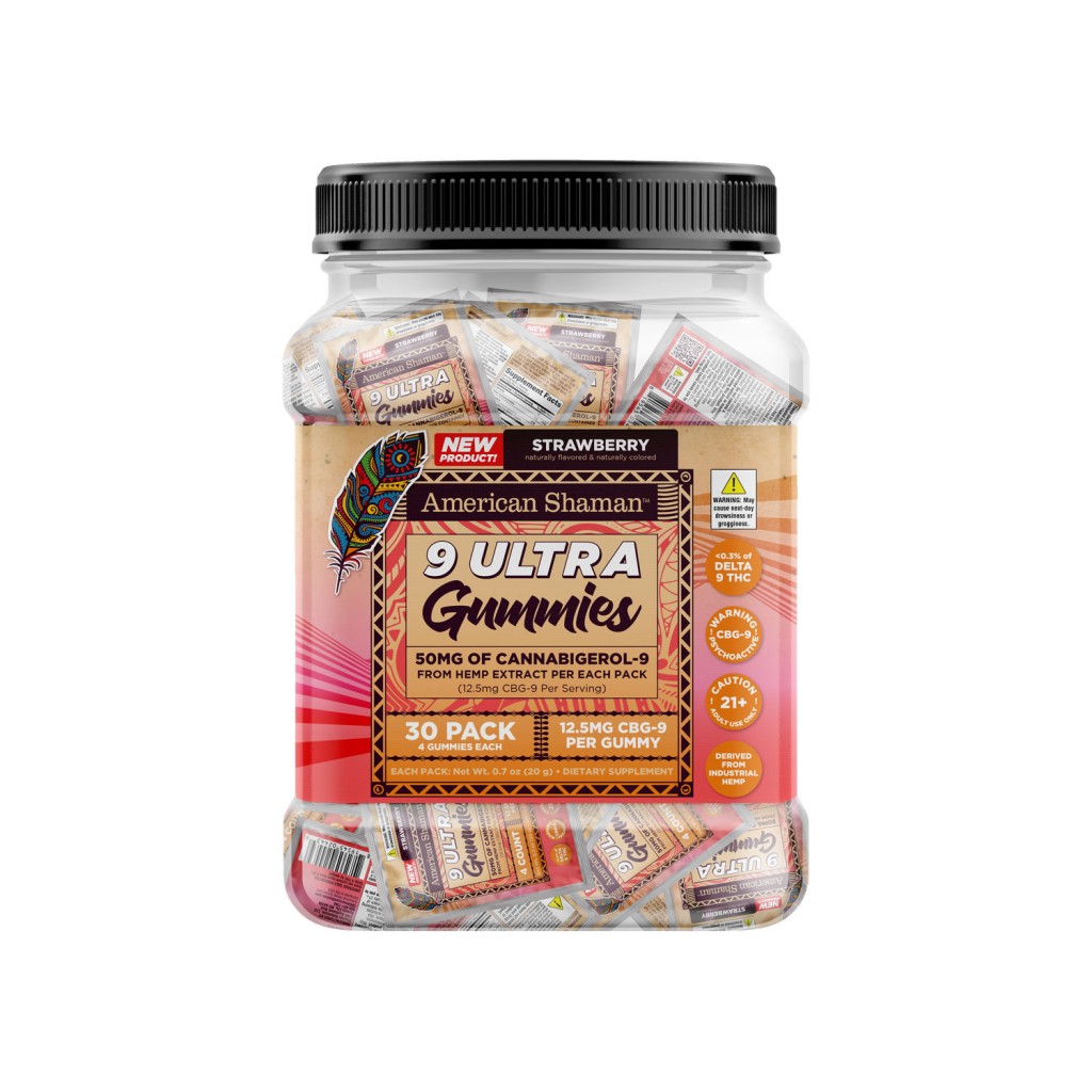 CBG 9 Gummies (Ultra 9 Gummies)