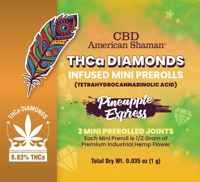 THCa Diamond Infused Pre Rolls