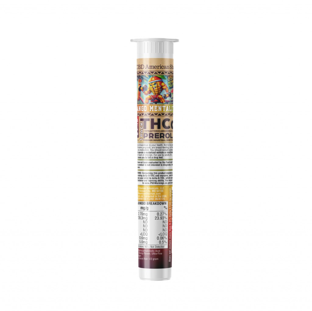 Mango Mentality Weed Strain | THCa Pre-Rolls | 10 Pack for $20