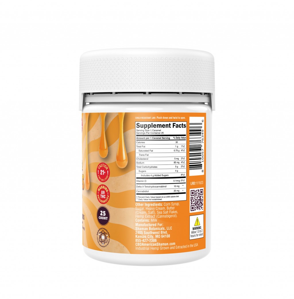 Delta 9 Caramel Chews