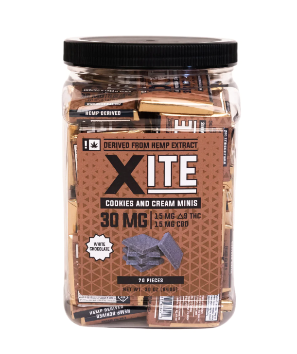 Delta 9 Cookies And Cream Chocolate - Xite
