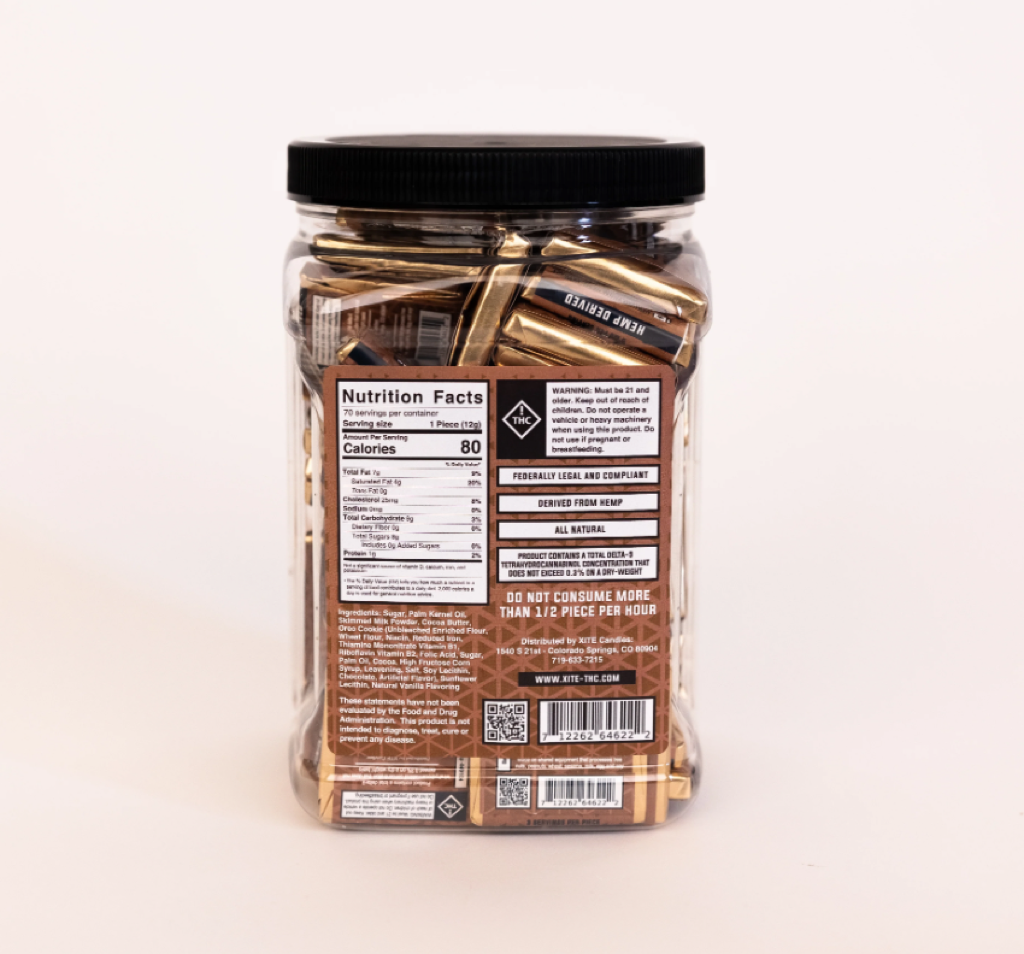 Delta 9 Cookies And Cream Chocolate - Xite