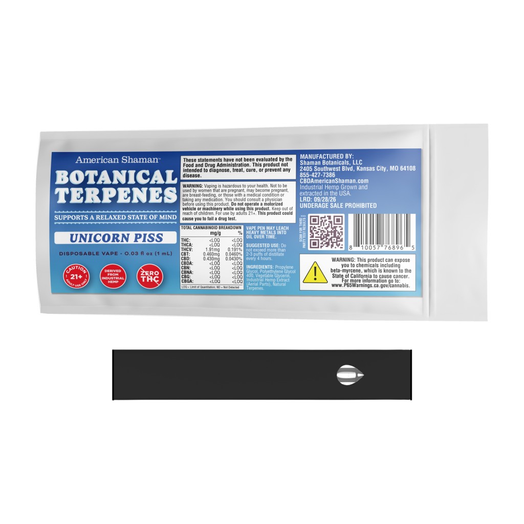 Botanical Terpene Vape 