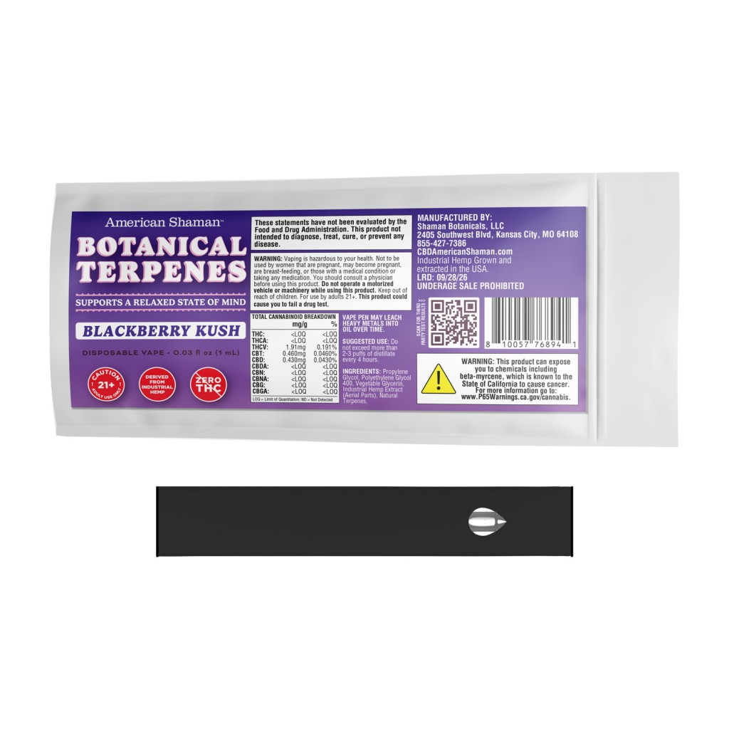 Botanical Terpene Vape 