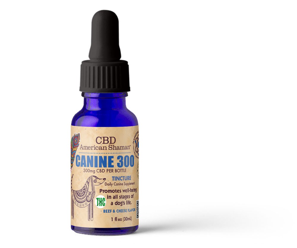 Canine CBD Hemp Oil Tincture THC Free