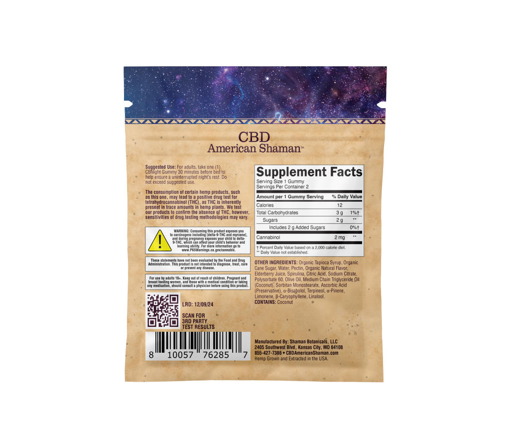 CBN Gummies For Sleep - CBNight