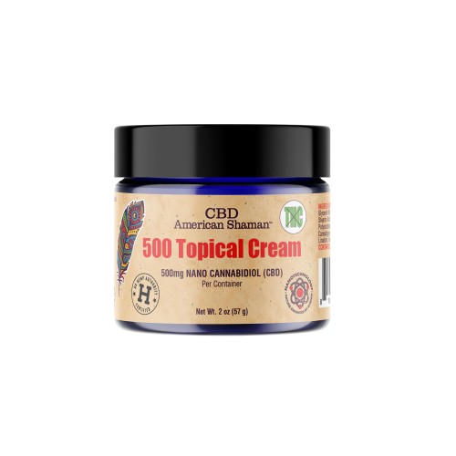 THC Free 500mg CBD Topical Cream