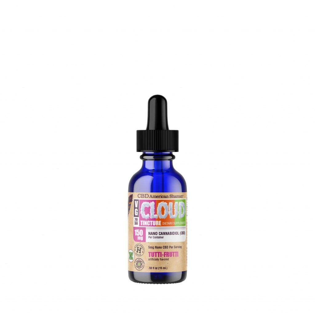 VG Cloud Tincture - CBD Hemp Oil THC Free