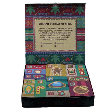 Shamans 12 Days of Chill — THC Advent Calendar