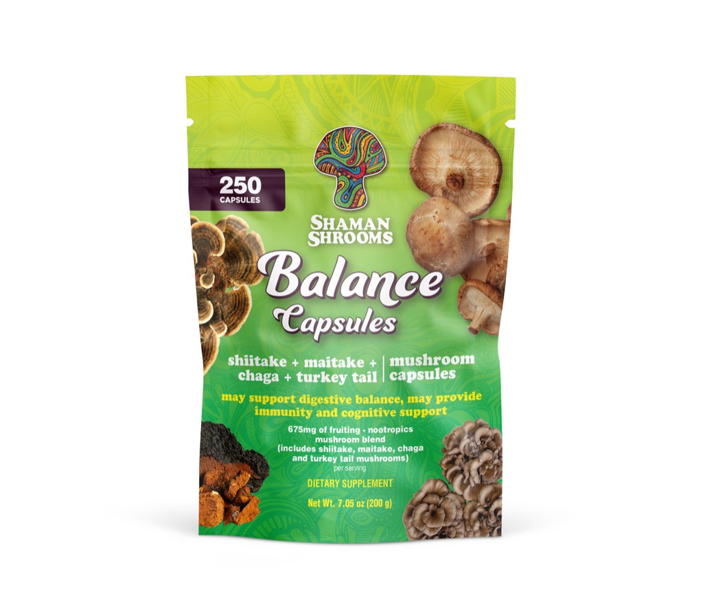 Shaman Shrooms Mushroom Capsules
