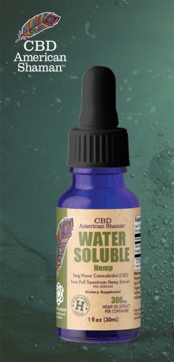 CBD Water Soluble Customer Card