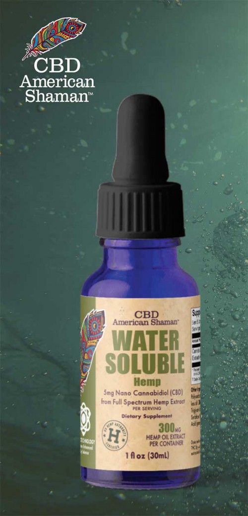 CBD Water Soluble Customer Card