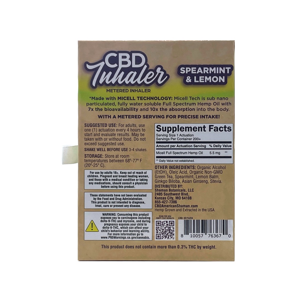 CBD Inhaler