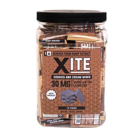 Xite Cookies and Cream Mini's - Near Expiry 