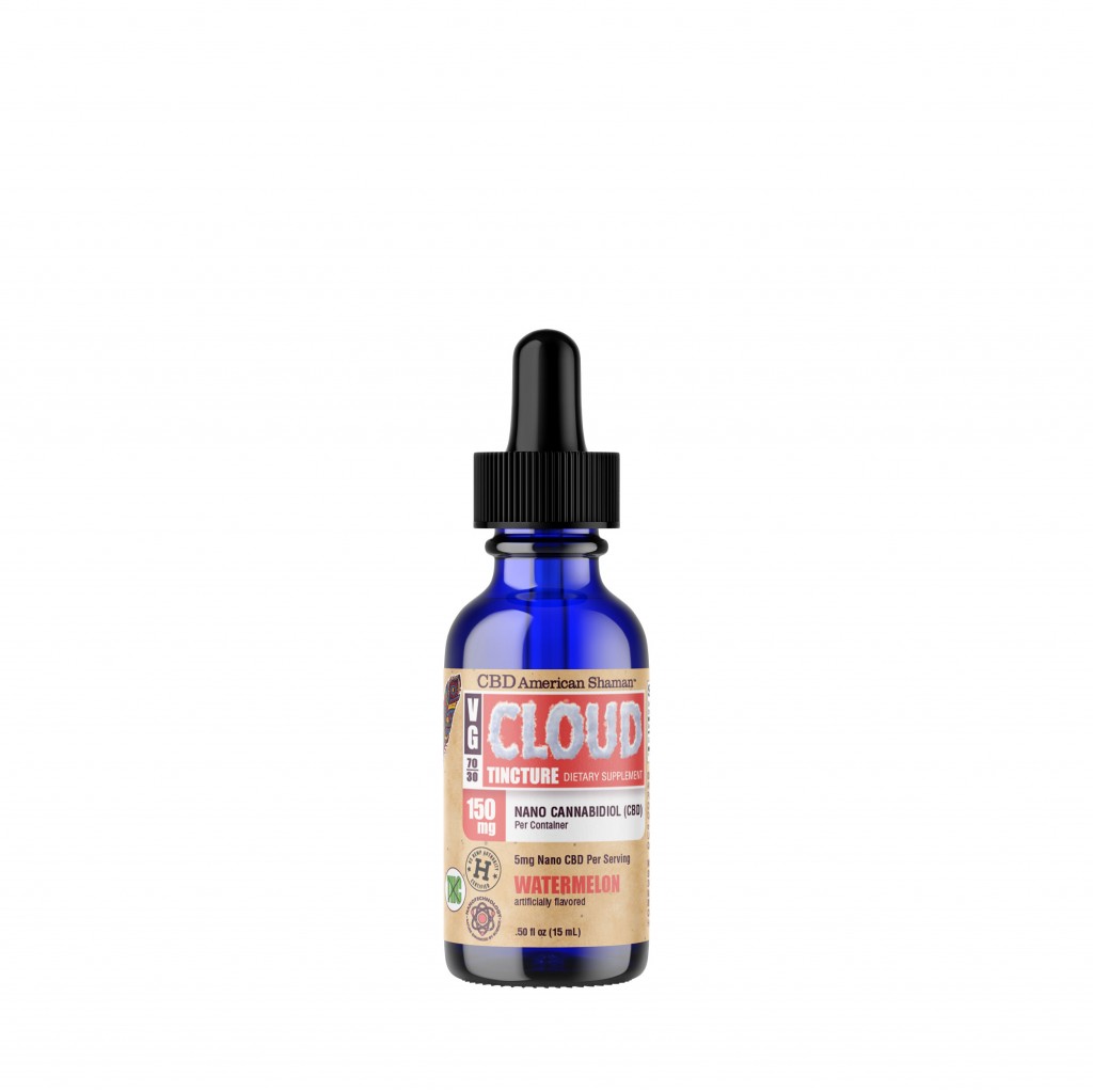 VG Cloud Tincture - CBD Hemp Oil THC Free