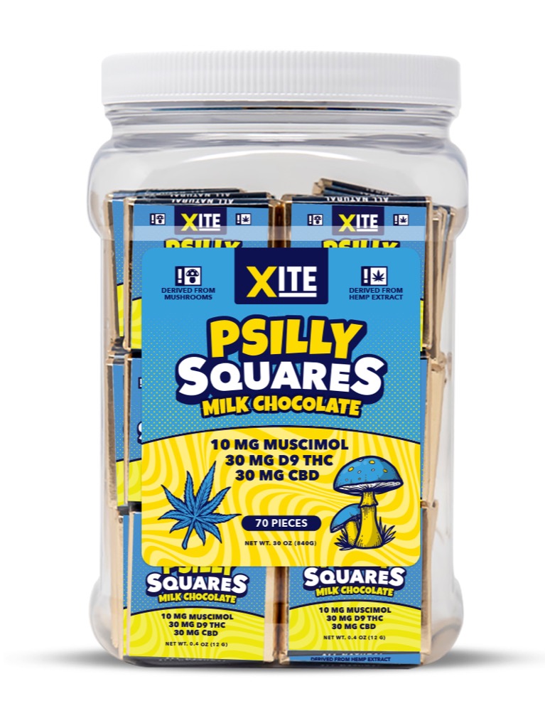 Delta 9 Milk Chocolate Mini Edibles - Xite