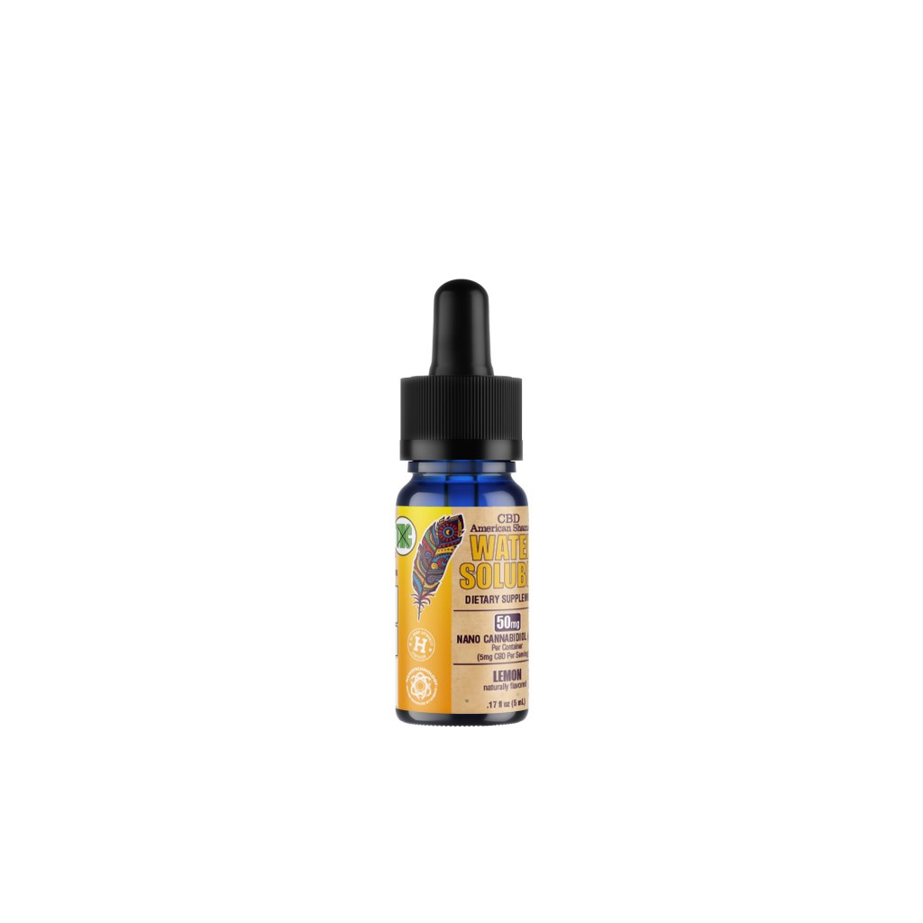 Water Soluble, Hemp Oil (5mL) THC Free 