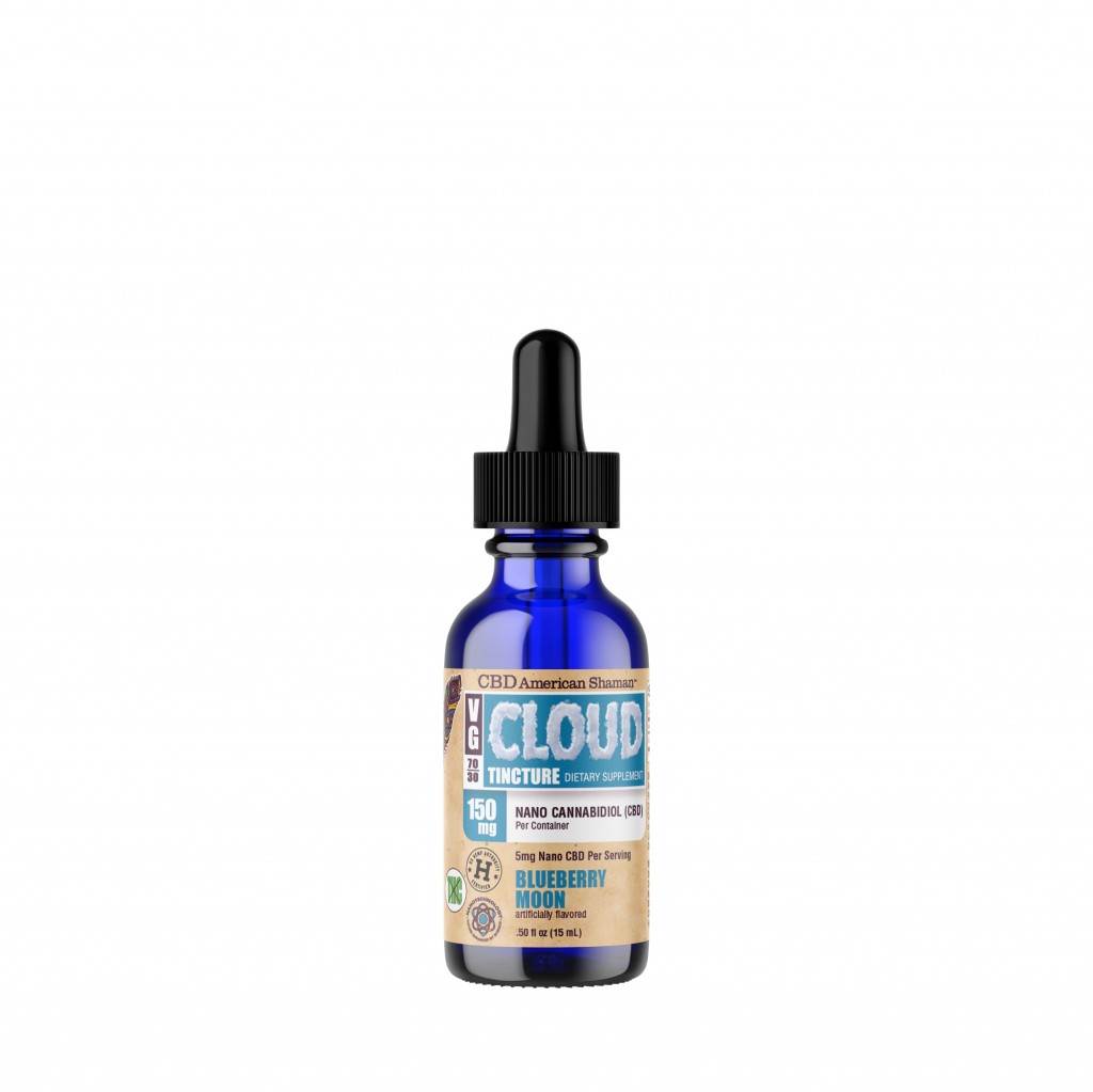 VG Cloud Tincture - CBD Hemp Oil THC Free