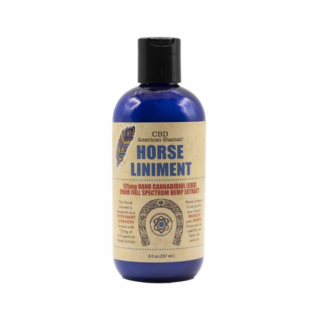 Horse Liniment with CBD VeterinaryStrength CBD American Shaman