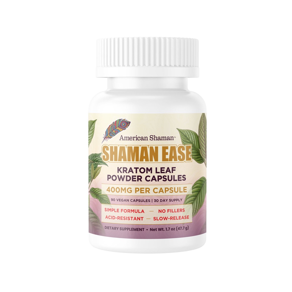 Shaman Ease - Kratom Capsules