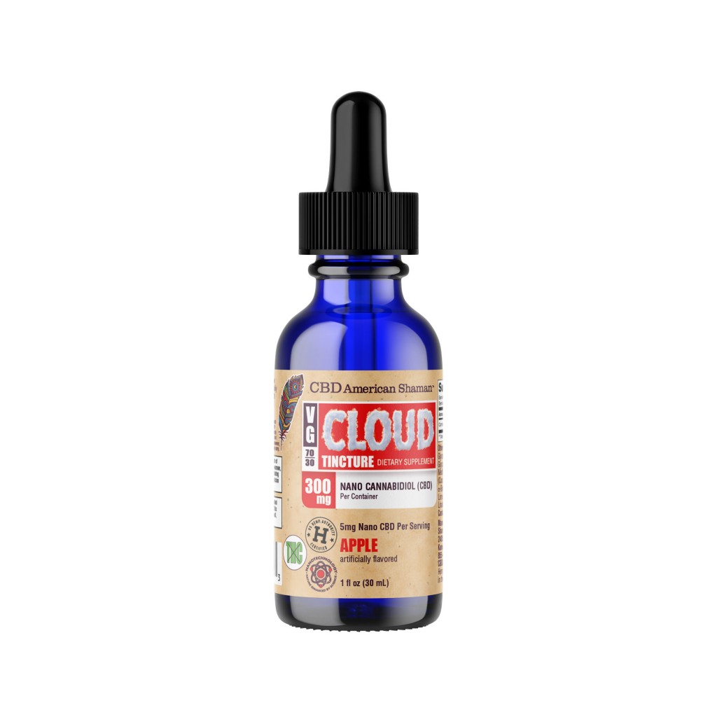VG Cloud Tincture - CBD Hemp Oil THC Free