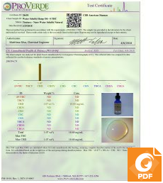 Water Soluble Full Spectrum Hemp Oil THC Free 300 mg